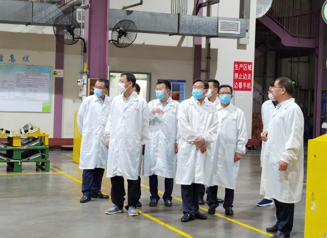 张建恒到汕头利来w66、厦门图文调研